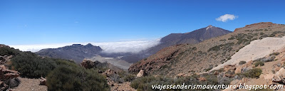 Panorámica del Teide desde la montaña de Guajara