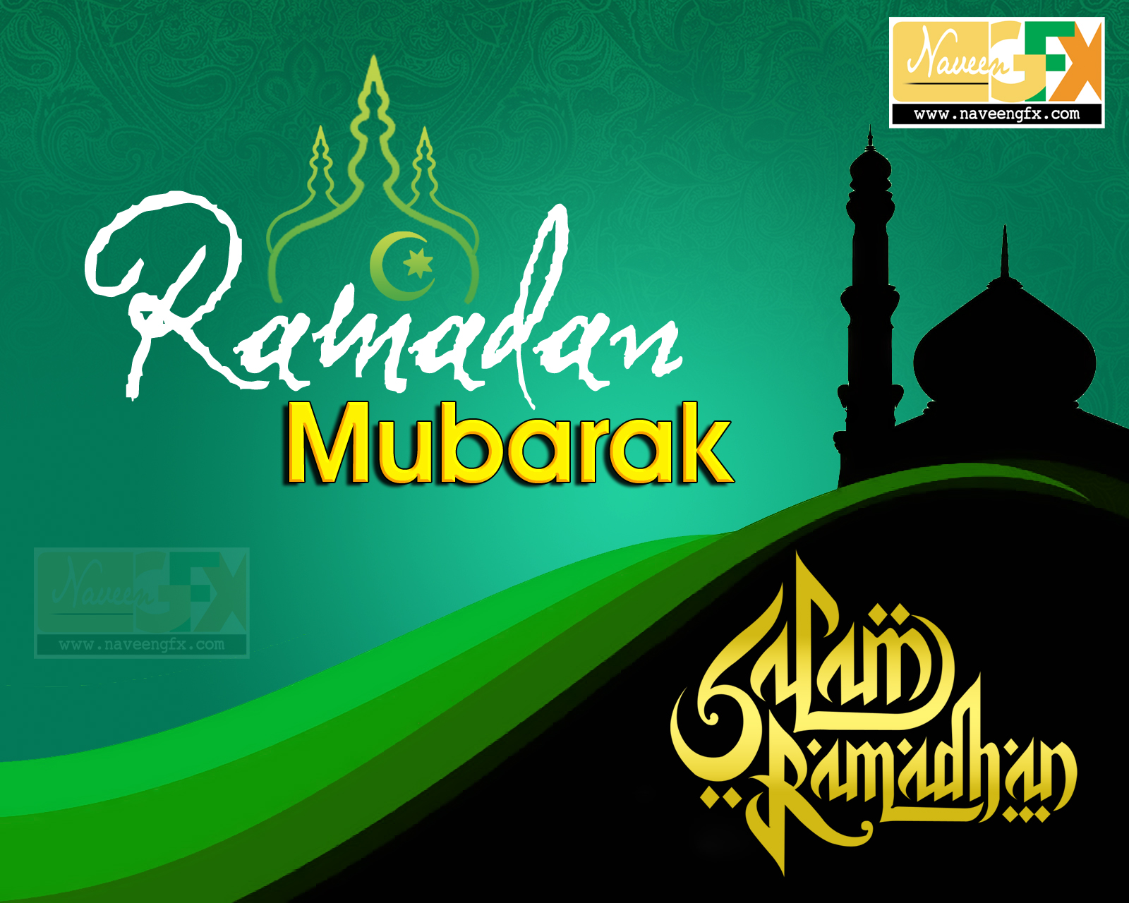 Ramadan mubarak kareem islamic HD wallpapers  naveengfx