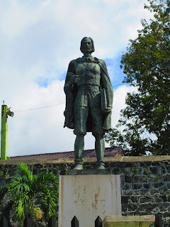 Antonio Pigafetta statue at Cebu City.