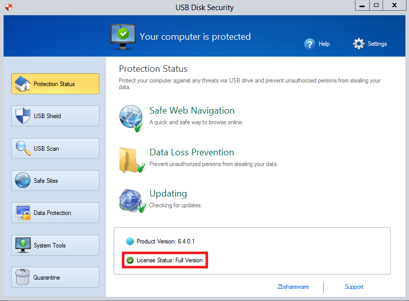 USB Disk Security 6.4.0.1 Free