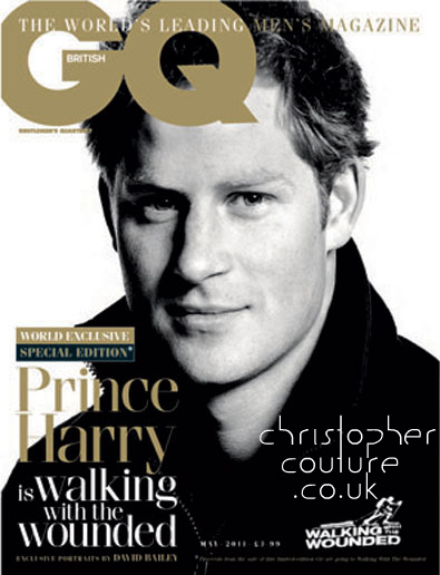 prince harry tattoos. prince harry gq cover