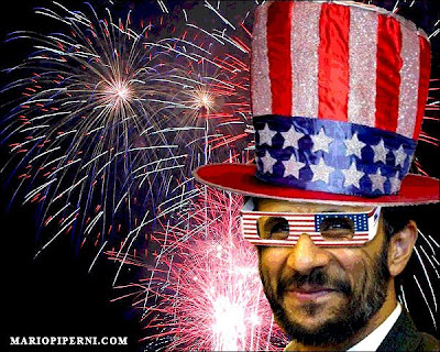 obama invites iran ahmadinejad fourth of july