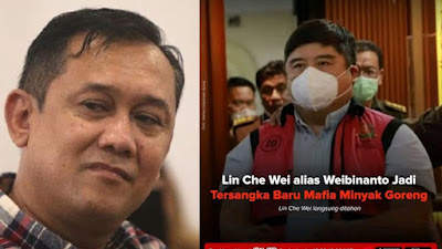 Gerombolan Denny Siregar Cs Membisu saat Mafia Migor Lin Che Wei Ditangkap dan Jadi Tersangka