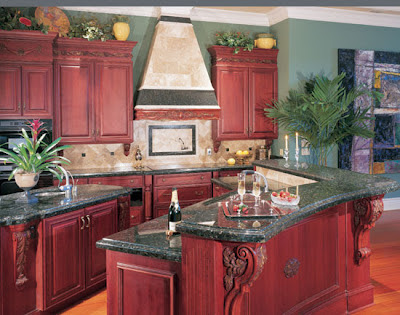 cherry kitchen cabinets