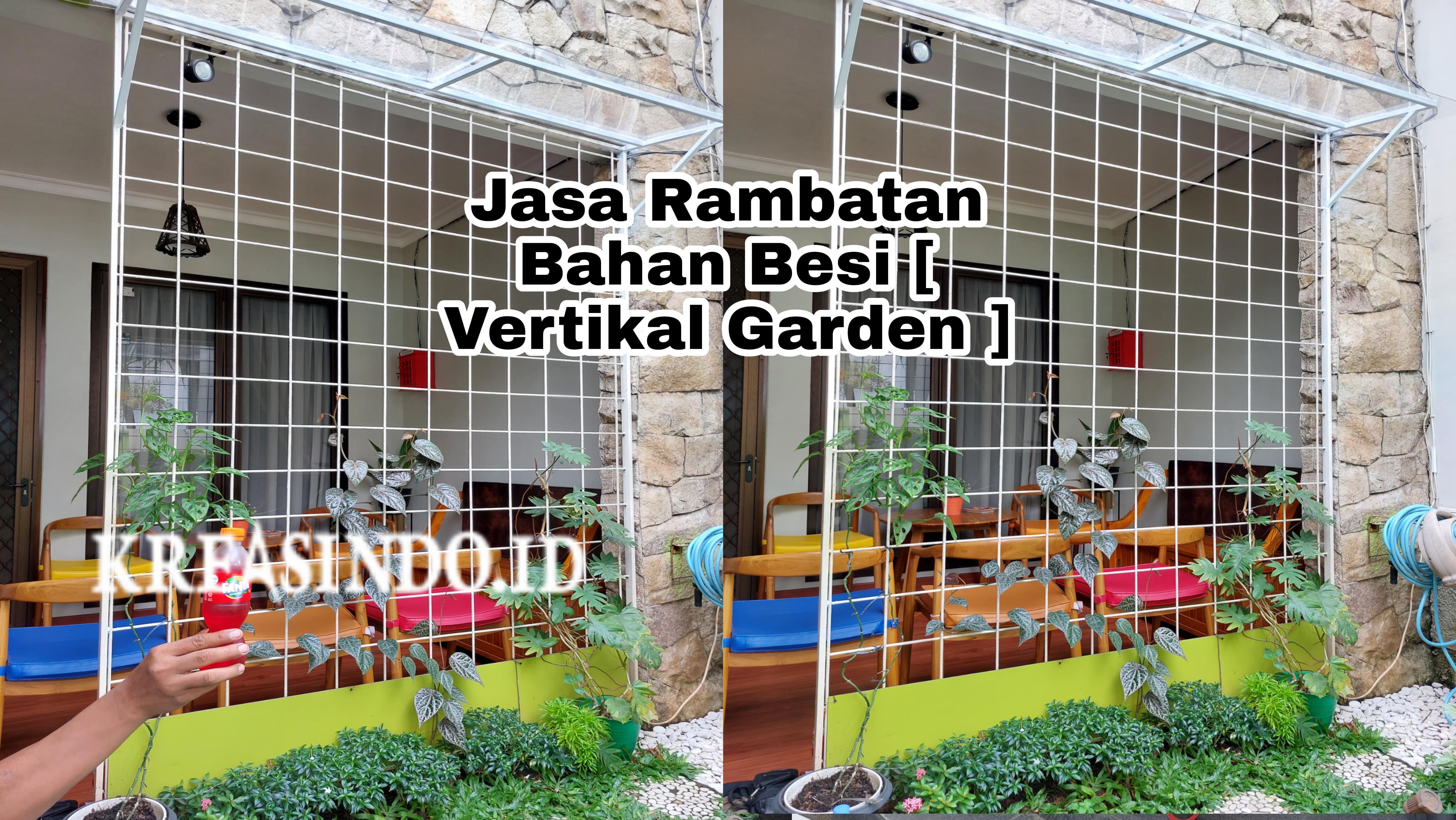 Jasa Vertical Garden Bahan Besi Terbaik di Jakarta.