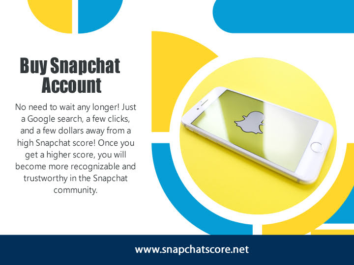 Buy Snapchat Account