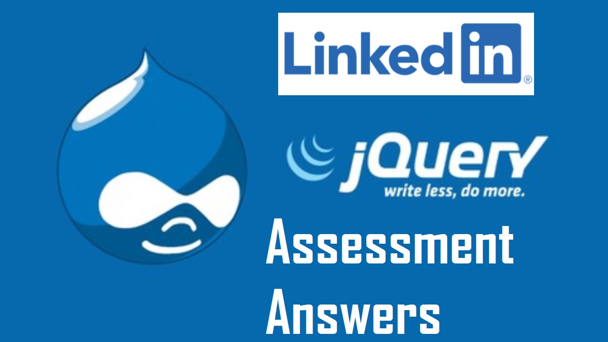 LinkedIn jQuery Assessment Answers