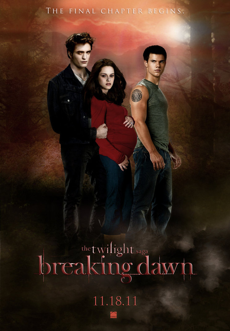 Breaking Dawn  Book Poster