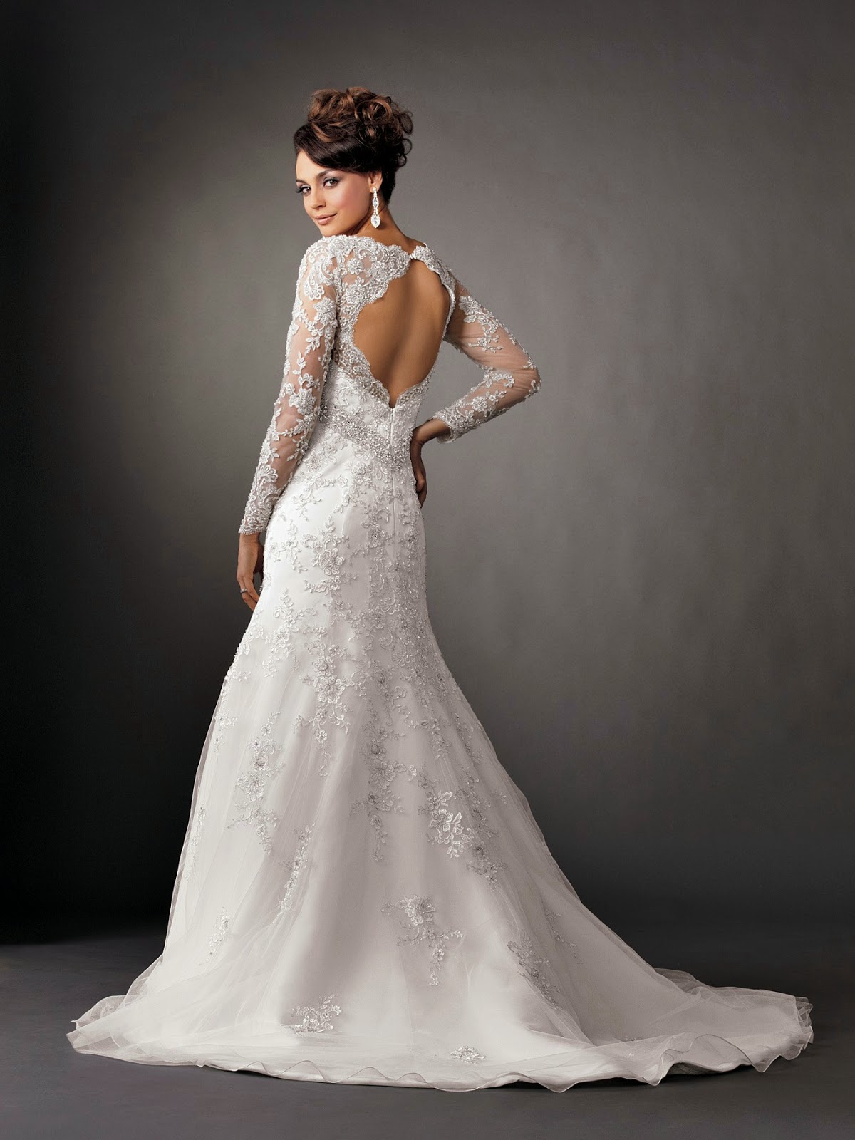 Lace Wedding Dresses with Sleeves
