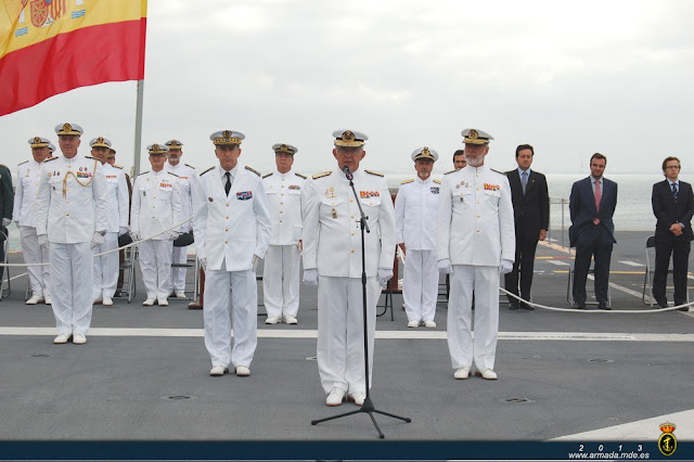 La Armada española asume el mando de la Fuerza Marítima Europea.