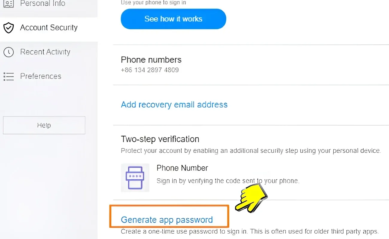 كيف تحمي حسابك في Yahoo باستخدام كلمات مرور التطبيق؟