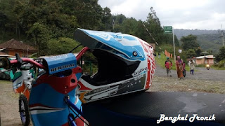 Update Motor Adventure Trial Matic Tanpa Gigi Tetap Takluki Medan Terjal Gunung Galunggung