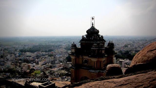 Trichy Rockfort is a fortified hillock with a Ganesh temple atop