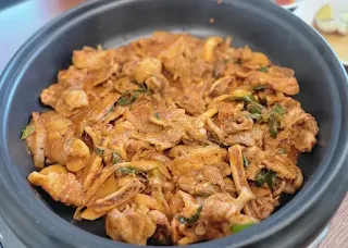금천회관-조리된-오삼불고기