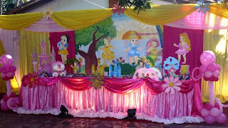 Fiestas Infantiles Princesas Bebes, parte 1