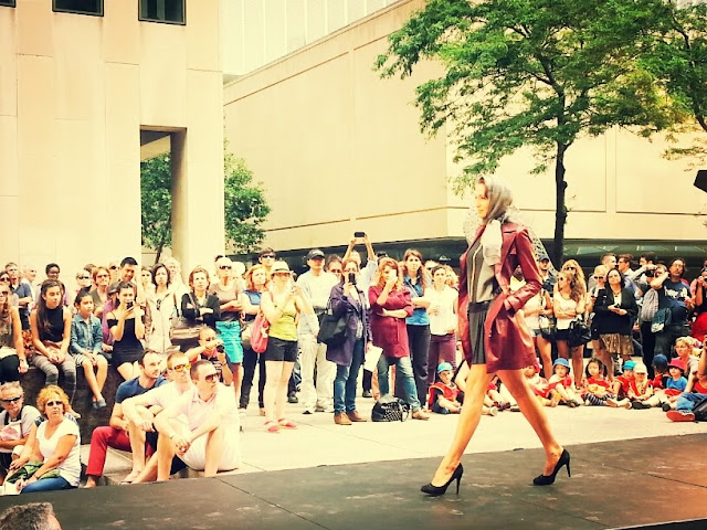 Les parapluies de cherbourg fashion show rain coat heels festival mode design