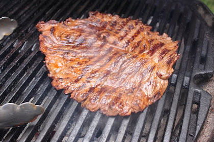Grilled Spanish Mustard Beef Doesn't Have a Ring to It