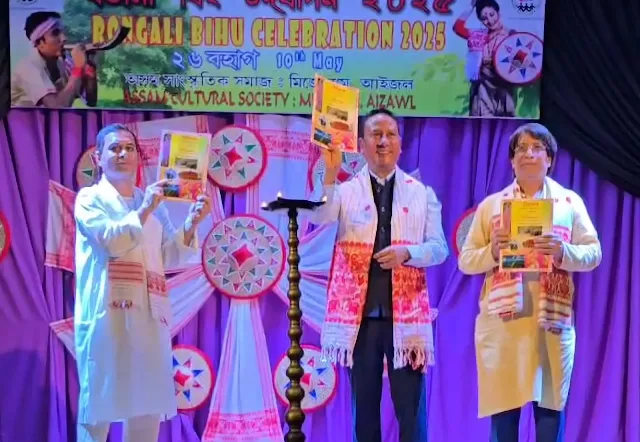 Mizoram Speaker Joins Assamese Community in Celebrating Rongali Bihu