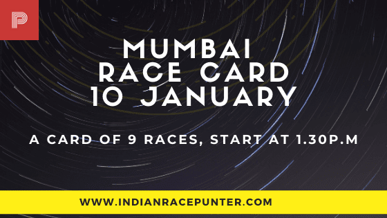 Mumbai Race Card 9 January