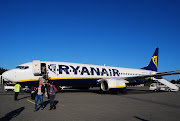 Ryanair Boeing B7378AS (EIDWK) landed in Sandefjord Airport Torp from . (ryanair eidwk)