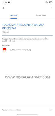 Membuat Tugas Kelas di Google Classroom