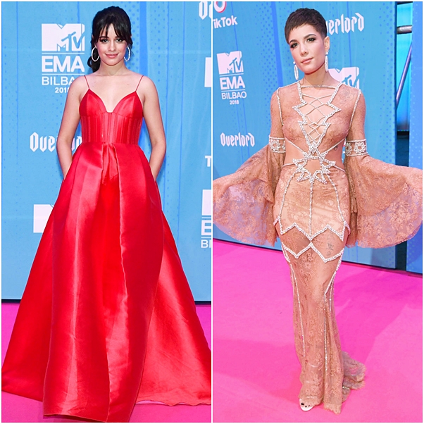 Os looks do MTV EMA 2018 camila cabello