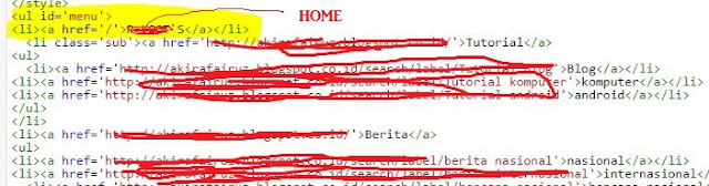 membuat daftar isi pada blog