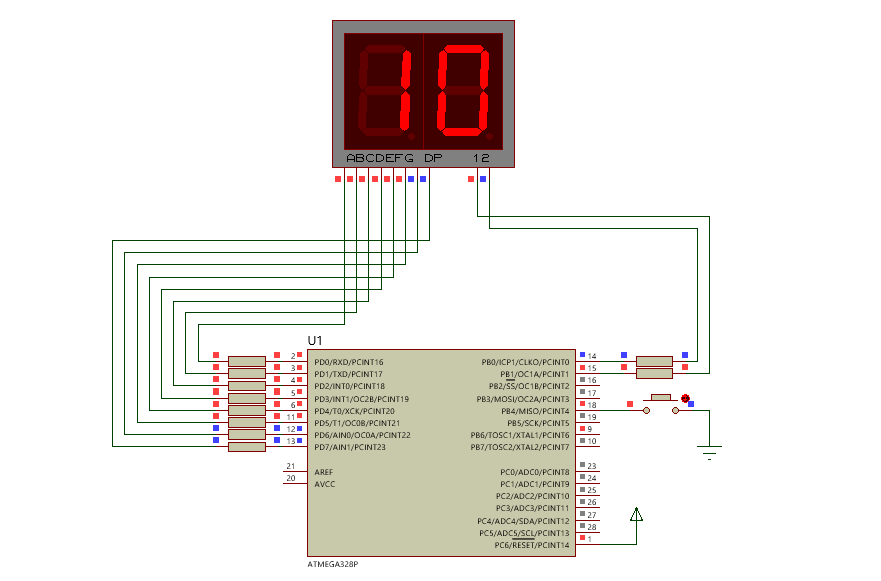 AVR: Display 7 Segmentos