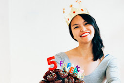 the best red velvet cake + five years of blogging