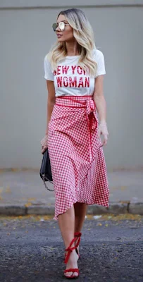 33 look's com saia e camiseta para te inspirar