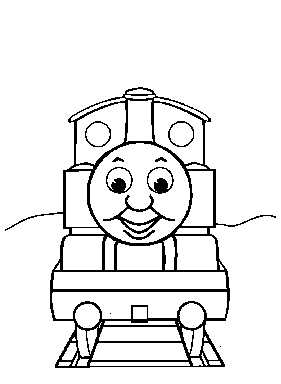 Thomas Train Coloring Pages 1