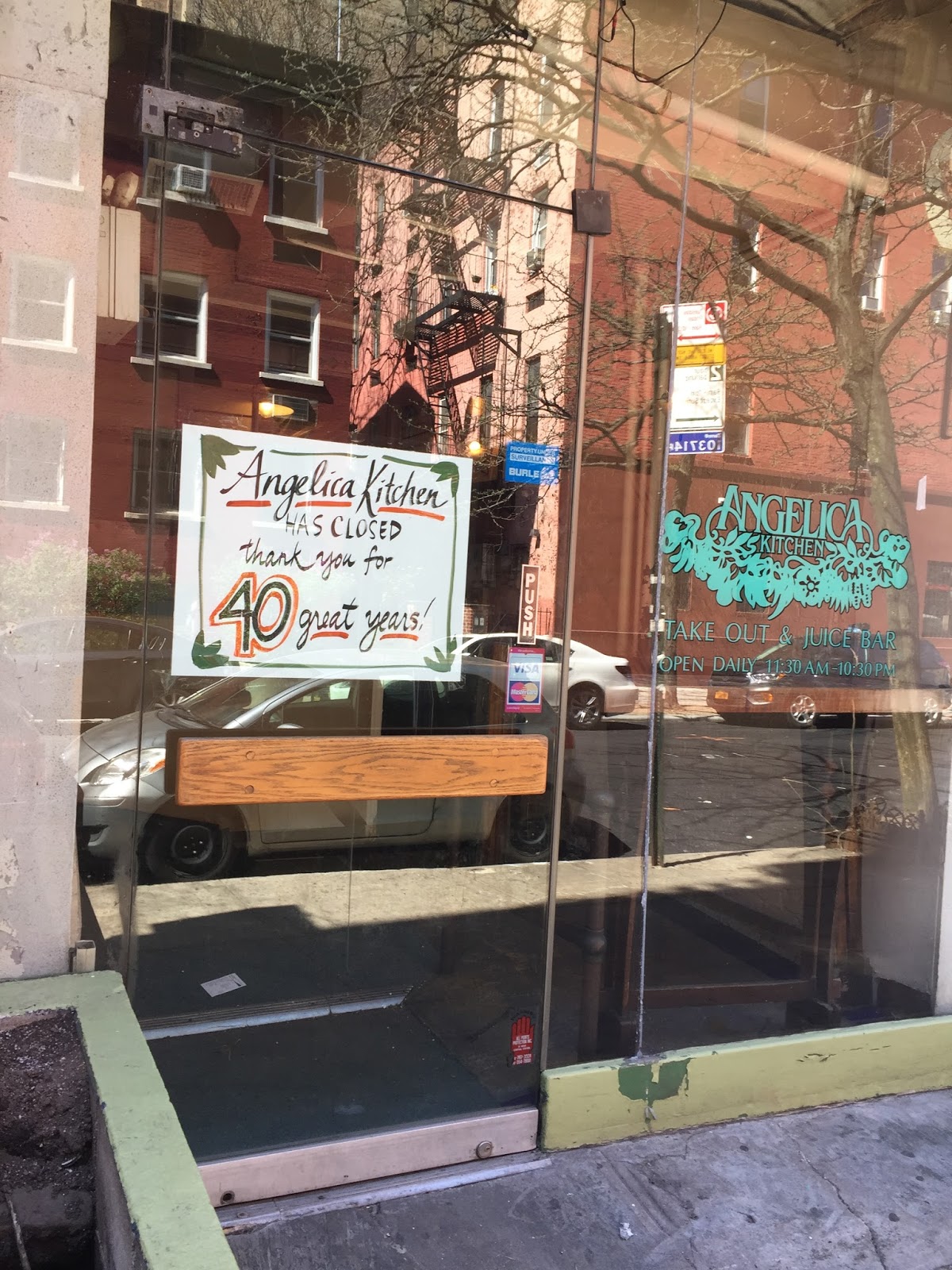 EV Grieve Updated Angelica Kitchen Space For Rent