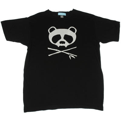 Panda skull and crossbones