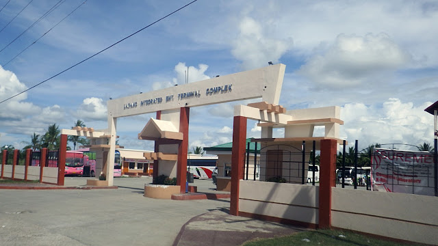 a big transport terminal at Rawis, Laoang Northern Samar