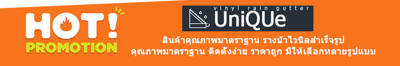 รางน้ำฝนไวนิล