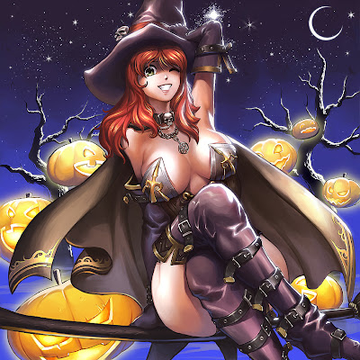 Pumpkin Heads - Helloween Cards 22 By Mickung