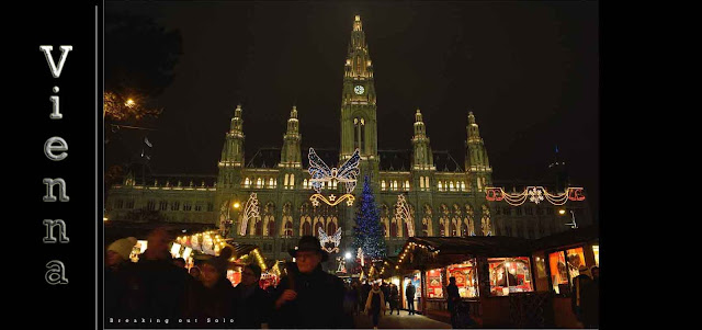 Christmas at City hall Vienna Austria