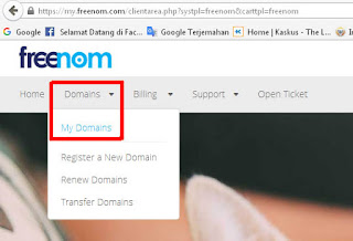 Cara Daftar Blogspot Ke Domain TLD Gratis