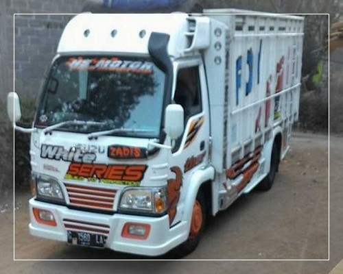 Foto modifikasi truk  canter terbaru hino ragasa fuso dutro 