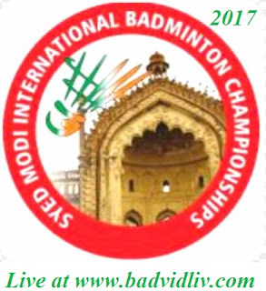 Syed Modi International Badminton Championships 2017 live streaming and videos