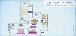 955-sq.ft.-2bhk-floor-plan-Nirala-Estate