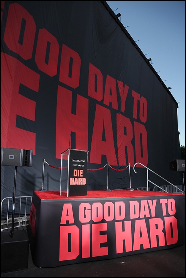 Die Hard Mural Dedication