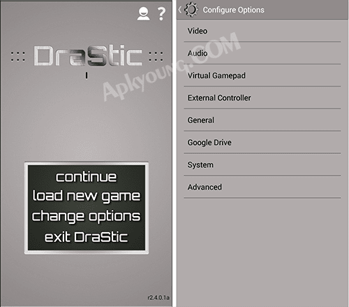 DraStic DS Emulator Apk r2503a Full Version NO ROOT  Apkyoung 
