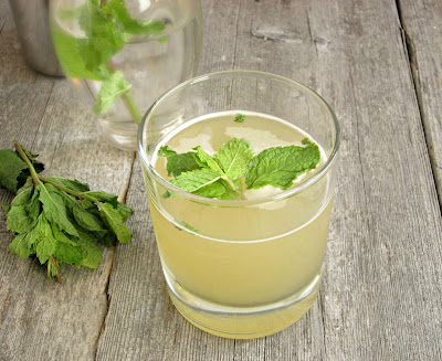 Orange Mojito with Mint Skinny Syrup