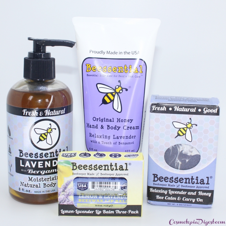 Beessential Skin Care Products: Hand Cream, Lip Balm, Body Wash and Soap Review