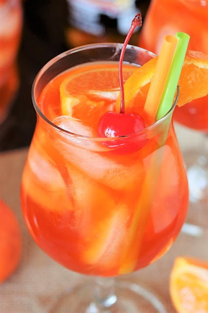 Orange Creamsicle Shirley Temple photo