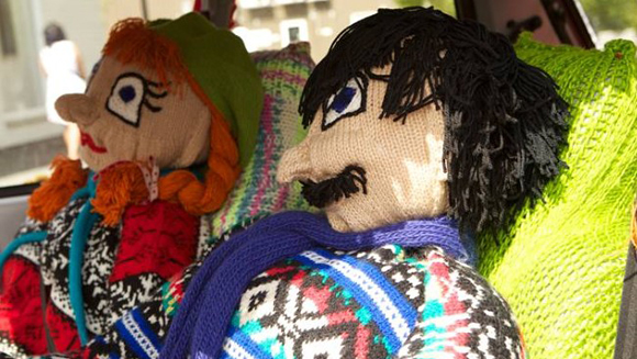 Knitted Norwegian Art Car Central