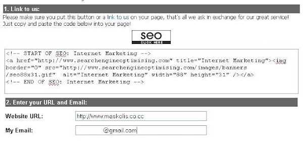 Daftar Blog ke Berbagai Search engines