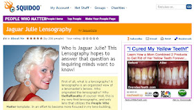 Jaguar Julie Lensography -- I cured my yellow teeth