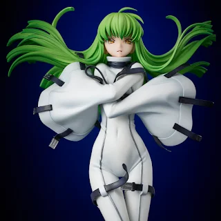 Figura anime C.C. traje restricción Code Geass Union Creative PVC ABS Takahiro Kimura